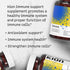 Kion Immune Support Supplement - Vitamin C & Zinc for Everyday Wellness, 500 mg Vitamin C, 120 Servings