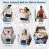 CUEHEAT Back Brace for Lower Back Pain Relief, Adjustable Support Belt with 5 Stays for Scoliosis and Heavy Lifting