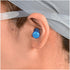 VIEW Swimming Gear Silicone 2-Way Ear Plugs, Blue, VA-1201A-BL
