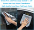 Easy Clean Fish Scale Nanoscale Cleaning Cloth, Streak Free Microfiber Glass Cleaning Cloths, Lint Free, Pack of 6
