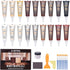 Wood Furniture Repair Kit - 18 Colors Wood Filler for Hardwood Laminate Vinyl Floor Touch Up Kit