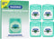 RAZOKO Expanding Coconut Oil Dental Floss, Mint Flavor, Suitable for Wide Spaces (55 Yards, 4 Count)