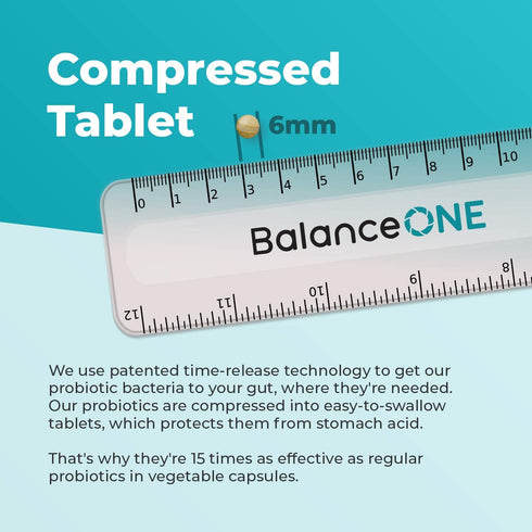 Balance ONE Kids Probiotic, 3 Billion CFU, Sugar Free, Gut & Digestive Support, 2 Month Supply