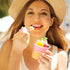 Jingmore 240 Set 4 oz Summer Paper Ice Cream Cups Bulk with Spoons Disposable Sundae Bowls Colorful Paper Dessert Cups