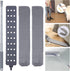 Retractable Gap Dust Cleaner, Microfiber Hand Duster, Telescopic Dust Brush for Home Cleaning, 55.2in, Grey