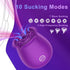 Kwevos Stimulator,10 Rose Sex Toy for Women, Sucking Vibrator, Adult Toy for Female Adult Sex with Magnetic