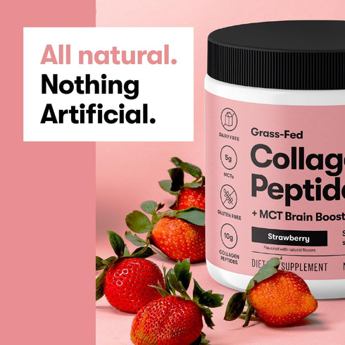 Perfect Keto Collagen Peptides Protein Powder with MCT Oil, Hydrolyzed Collagen, Gluten Free, Low Carb, Chocolate Flavor