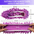 6 Pcs Shoes Cover Duster: Reusable Microfiber Dust Mops, Multi-Purpose Floor Cleaning Slippers for Home and Office