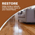 Weiman Hardwood Floor Cleaner and Polish Restorer Combo - 2 Pack, Natural Shine, Removes Scratches
