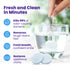 Retainer Brite Retainer Cleaner Tablets, 120 Tablets for Invisalign, Mouth Guard, Ultrasonic Cleaners