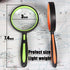 Ocim 2 Pack Magnifying Glass - Kids Magnifier, 75mm 10X Lens with Non-Slip Rubber Handle for Reading