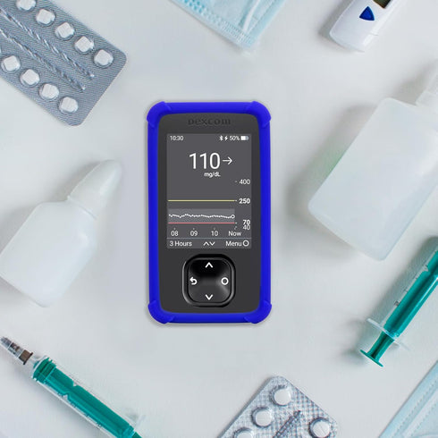 YOUSHARES Silicone Case for Dexcom G7 Receiver, Anti Slip Soft Protective Cover for G7 Device