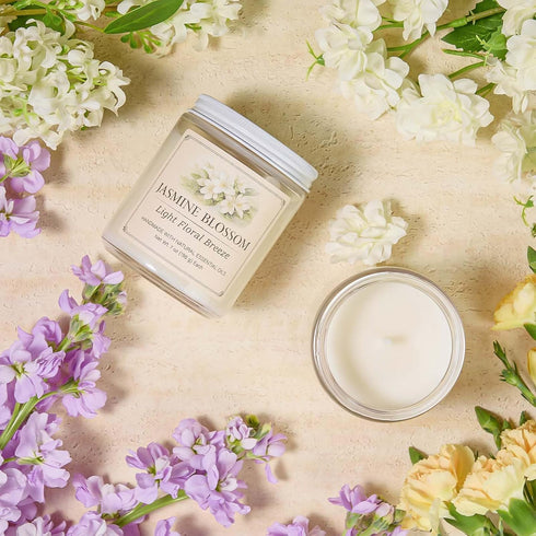 Set, 6 Pack 7oz Scented Candle Gift Natural Soy Wax Aromatherapy Candles, Coconut Vanilla Lemon Verbena Fresh Linen