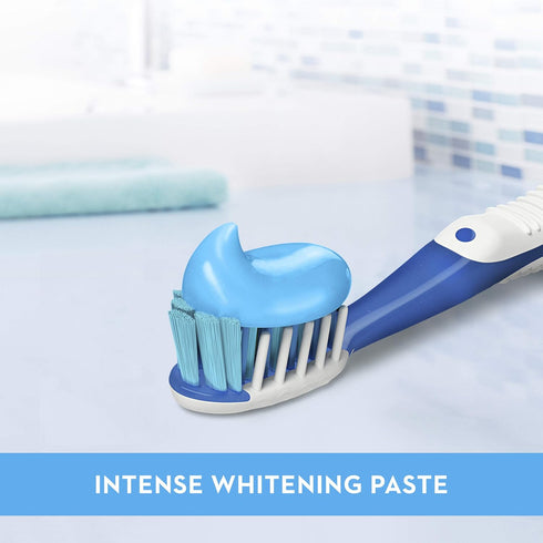 Pack 4 Crest White Intense Whitening Toothpaste, Luminous Mint