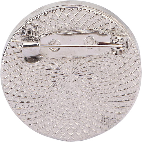 Srliya 2pcs Essential Oil Diffuser Brooches Stainless Steel Lightweight Hollow Out Tree Shape Washable Locket Perfume
