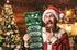 JWSCYSY 10 Christmas Money Gift Cards Envelope for Cash, Money Holder with Slots for Cash, Surprise Christmas Xmas