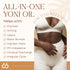 USA Made Yoni Oil, Restores pH Balance, Relieves Drynesss Mint Fresh Feminine Care Oil, Reduces Odor, All Natural