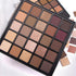 Nude Neutral Eyeshadow Palette, Long Lasting Blendable Matte and Shimmer Eye Shadows with Makeup Brushes Set