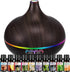 Aromatherapy Essential Oil Diffuser Set - 550ML Ultrasonic Humidifier for Large Rooms, Vaporizer and Aroma Diffuser