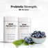 Codeage Raw Probiotic+ Supplement - 100 Billion CFU - 30 Capsules - 34 Strains with Digestive Enzymes & Raw Prebiotics