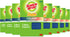 Scotch-Brite Dobie, All-Purpose Cleaning Pads, 3 Count (Pack of 8) | Multicolor Cleaning Pads for Various Surfaces