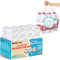 2-4 Gallon Trash Bags, 400 Count Bulk, Clear Plastic Recycling Bags for Home, Bathroom, Kitchen, Commercial
