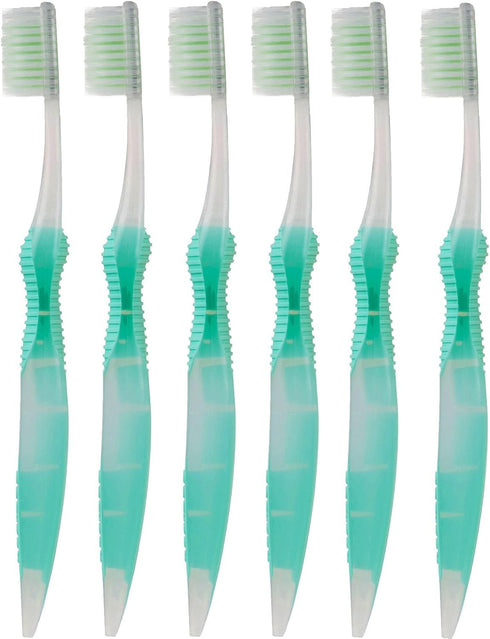 SoFresh Flossing Toothbrush - Adult Size | Your Choice of Color | (6,