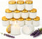 Trxvxo 24 PCS 4oz White Soy Wax Candles, Lavender Scented Candle Gift Set,