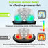 Tailbone Gel Wheelchair Seat Cushion,Bed Sore Cushions for Butt,Gel Cushion for Pressure Relief,Donut Pillow for Pain