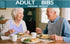 Ultra-Soft Premium Adult BibsSuper Absorbent, Durable Microfiber Food Bibs Clothing Protector for Elderly