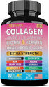JTEVEweu Collagen Supplement - Type I, II, III, V and X - with