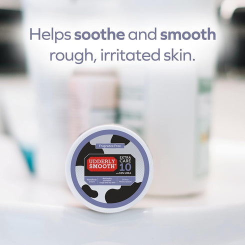 Udderly Smooth Extra Care 10 Hand/Body Deep Moisturizing Cream, 8 Ounce (Pack of 2)