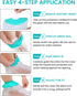 quiheat Waterproof Leg Cast Cover for Showering, Reusable Shower Sleeve for Foot After Surgery, Watertight Non-Slip