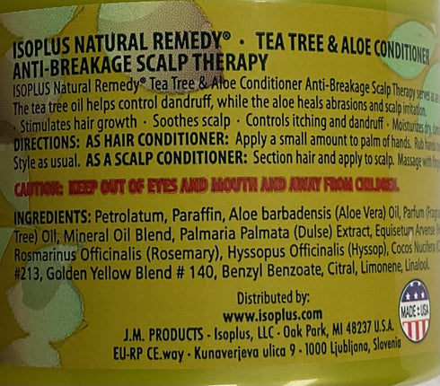 Isoplus Tea Tree & Aloe Treatment, Natural Remedy, 4 oz (Pack of 3)