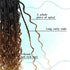 LIYATE Boho Box Braids Crochet Hair for Women - 18 Inch 7 Packs with Curly Ends