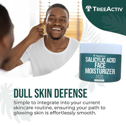 TreeActiv Acne Eliminating Face Cream - Best Natural Extra Strength Fast Acting Treatment for Clearing Facial Acne -