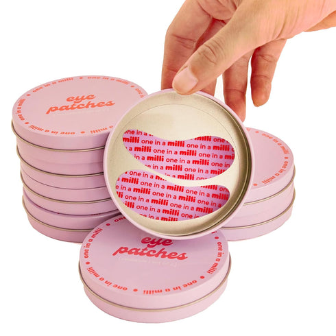 Milli Under Eye Patches – 1 Pair Reusable Silicone Masks, Boost Hydration & Plump Fine Lines, Skincare Routine