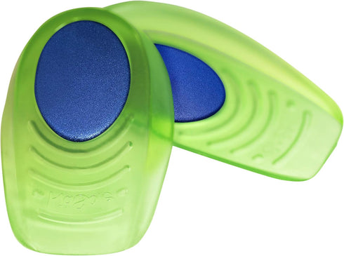 el + Memory Foam Shock Absorbing Heel Cups for Kids, 2 Pairs, 4 Single Heelcups for Sensitive Heels and Foot Pain (Kids