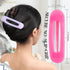 RC ROCHE ORNAMENT 6 Pcs Durable Plastic Hair Clips for Women, Large Jelly Candy Multicolor Jaw Claw Clamp