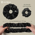 LILYSILK Giant Silk Scrunchies, 100% Silk Filled Hair Holder for Women, Elastic Large Hair Tie for Breakage Prevention