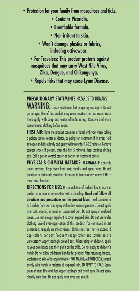 STEM Mosquito Repellent and Tick Spray, Fragrance-Free Picaridin Bug Spray, 4 oz, Repels Mosquitoes and Ticks