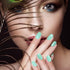 Maitys 168 Pcs Nail Stickers, 12 Sheets Full Wrap Polish Strips, Glitter Self Adhesive DIY Gel Nail Strips for Holiday