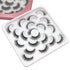 Losha 10 Pairs Faux Mink Eyelashes, Natural Look Fluffy Wispy Soft Handmade Reusable 3D Volume Lashes Pack