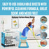 90 Pcs All Natural Floor Cleaner Sheets - Biodegradable and Dissolvable Multipurpose Mopping Soap Detergent Strips