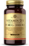 Solgar Vitamin D3 (Cholecalciferol) 25 MCG (1000 IU), 250 Softgels - Immune System Support, Healthy Bones & Teeth -