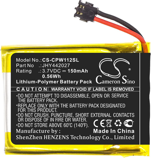 DRAWBELL Battery for C'ompustar Pro RFX T2, fit Part NO: JHY442027 (150mAh)