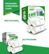 FORID Clear Small Trash Bags, 2.6 Gallon, 220 Count, Durable Plastic Liners for Bathroom Bedroom Office Garbage Can