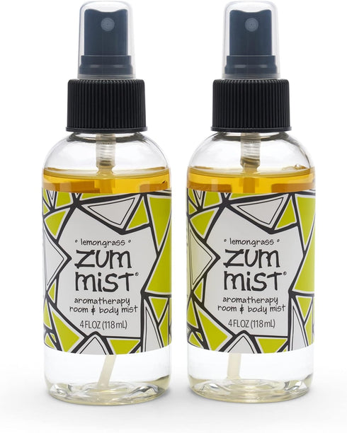 Indigo Wild Zum Mist Room and Body Spray - Lemongrass - 4 fl oz (2 Pack)
