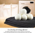 (Upgraded) SnugPad XL Size Wool Dryer Balls - 100% Organic New Zealand Wool, Baby Safe & Hypoallergenic, 6 Count
