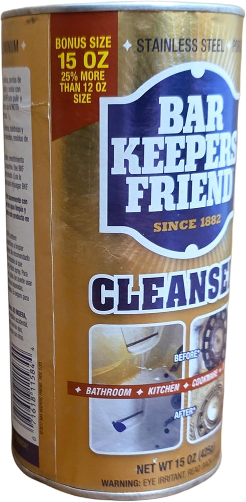 SERVAAS LABS INC 15 OZ Bar Keepers Friend Cleanser & Polish: